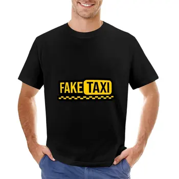 Sahte Taksi Şoförü T-Shirt boş t shirt erkek şampiyonu t shirt