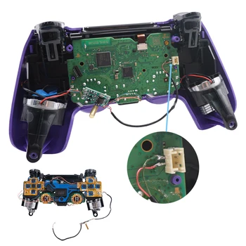 Denetleyici led ışık kurulu onarım parçaları oyun kolu kaynak ışık paneli için yedek aksesuarlar PS4 denetleyici