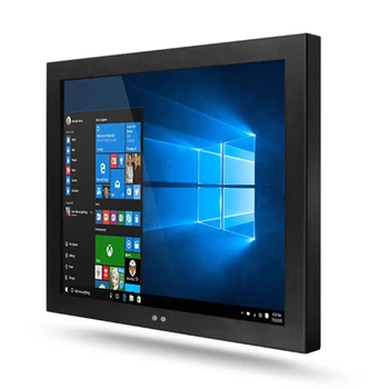 10 12 15 17 19 İnç Endüstriyel Tablet PC Dahili Wifi Celeron J1900 4G Bellek Direnci Dokunmatik Ekran Hepsi Bir Arada Bilgisayar