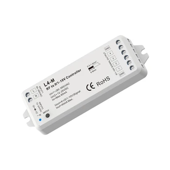 L4-M (4 Kanal) 12-24VDC RF 0/1-10 V Dimmer Kullanımı İle RGB/RGBW Uzaktan Kumanda 256 Seviyeleri 0-100 % Pürüzsüz Karartma Ücretsiz Kargo
