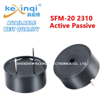 5 adet / grup SFM-20 2310 Aktif Pasif Buzzer 12V Hoparlör DC 3-24V 95DB Mini Sesli Alarm Siren Bip Sesi Dıy Elektronik Alarm Bip Sesi