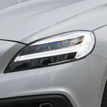 Volvo için V40 2013-2016 Araba Şeffaf Abajur Başkanı İşık Lambası Kapağı Gözlük Lamba Gölge Far Kabuk Kapak Lens Parçaları