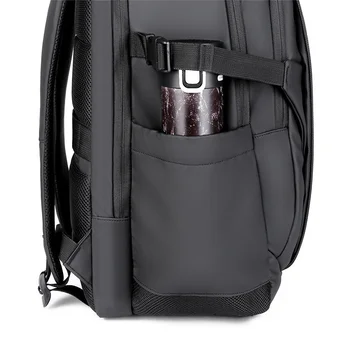 2023 Yeni Sırt Çantaları Erkekler için Kolej Okul Çantaları Orta Öğrenci Su Geçirmez Laptop çantaları Rahat Moda Seyahat Açık Sırt Çantası Siyah
