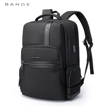 BANGE Anti hırsızlık 15.6 inç Laptop Sırt Çantası Erkekler Oxford Splashproof seyahat sırt çantası Erkek okul sırt çantası Erkekler İçin Bavul Çanta