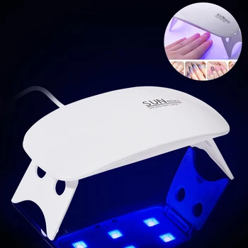 Masa Kurutma Tırnak Lambası Aracı Tırnak Kurutma Lambası Makinesi Taşınabilir Mini Usb 6W 3LED UV Manikür Lambası Tırnak USB Ev Kullanımı tırnak lamba ışığı