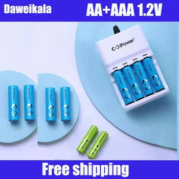 Batería AA + AAA 1,2 V batería recargable ni - MH AA 1000 Mah 3a batería de flash aaa con soporte de batería 2pcaaa / AA