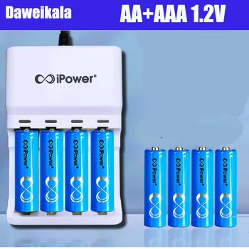 Batería AA + AAA 1,2 V batería recargable ni - MH AA 1000 Mah 3a batería de flash aaa con soporte de batería 2pcaaa / AA