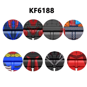 KF6188 Popüler Yeni noel hediyesi Mini Montaj Aksiyon Figürleri Yapı Taşları Hediye Eğitici Oyuncaklar Boys İçin Çocuk