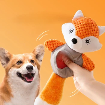 Pet peluş oyuncak Kedi Köpek Bulmaca Oyuncak Hayvanlar Bite Dayanıklı İnteraktif Gıcırtılı Pet Köpek Diş Temizleme Çiğnemek Oyuncak Pet Malzemeleri