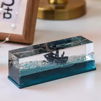 Yaratıcı Yolcu Gemisi Sıvı Sürüklenme Şişe Masaüstü Süslemeleri doğum günü hediyesi Dekompresyon Dekorasyon Kum Saati Araba Süs Hediye