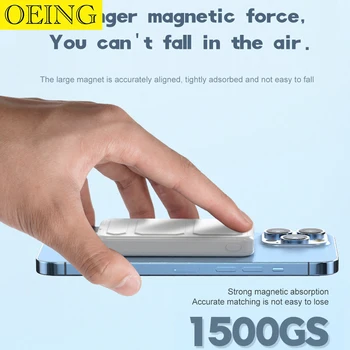 10000mAh Macsafe Güç Bankası 15W Manyetik Kablosuz Hızlı Şarj iphone 12 13 14 14Pro Max 14 Artı Harici Yardımcı Pil