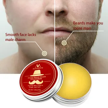 Erkek sakal bakım kremi büyüme promosyon nemlendirici sakal şekillendirme kremi 30g