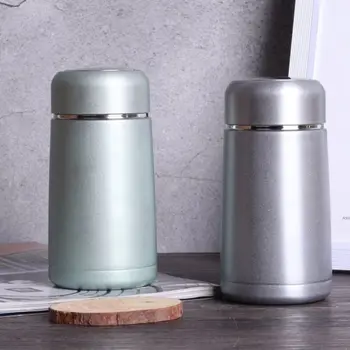 Sevimli Mini kupa su ısıtıcısı sızdırmaz süt termos bardak vakum bardak vakum şişeler su şişesi