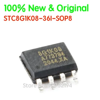 STC STC8G1K08-36I-SOP8 Tek Çipli 1T 8051 Mikrobilgisayar Gelişmiş Mikrodenetleyici MCU Mikro Bilgisayar Controllelr 100 % Yeni ve Orijinal