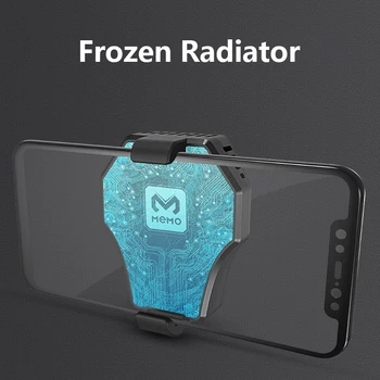 Su soğutmalı radyatör Mini soğuk hava kolu Fan güçlü ısı emici için uygun Pugb telefon soğutucu telefon soğutma Fanı durumda