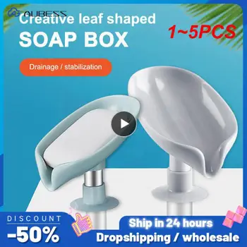 1 ~ 5 ADET Xiaomi Sabun bulaşık deterjanı Raf Drenaj Ev Dikey Vantuz Duvar Asılı Sabun tuvalet Banyo Tutucu Ücretsiz Delikli