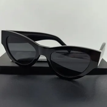 Yeni Klasik Lüks Polikarbonat Güneş Gözlüğü Kadınlar Ve Erkekler İçin Tasarımcılar Tasarım Kedi gözü Güneş Gözlüğü Nötr Yaz Moda