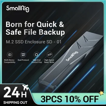 SMALLRİG Hızlı serbest bırakma taban plakası için M. 2 SSD Muhafaza Hızlı Açılan Kilitleme Tasarımı ve İki 1/4