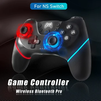 Toptan 20/30/40 Adet Bluetooth uyumlu Pro Gamepad için Anahtarı NS Anahtarı Konsolu Kablosuz Oyun joystik kumanda