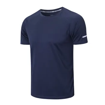 ZengVee koşu tişörtü Erkekler Kuru Fit Spor Üstleri Erkekler için egzersiz Gömlek Nem Esneklik Aktif Atletik Gömlek Kısa Kollu Üstleri