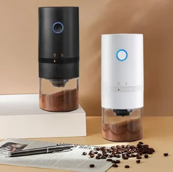 Yeni elektrikli taşlama kahve çekirdekleri kahve değirmeni USB şarj el kahve makinesi