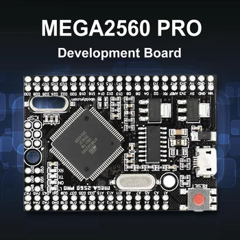 Mega2560 Pro Gömme CH340G / ATmega2560 Elektronik Geliştirme Kurulu 16AU Çip ile Uyumlu Mega 2560 Modülü