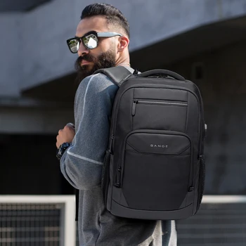Seyahat genç için sırt çantası Öğrenci okul çantası Büyük Kapasiteli 15.6 Dizüstü Günlük USB Şarj Su Geçirmez Laptop Sırt Çantası Yeni