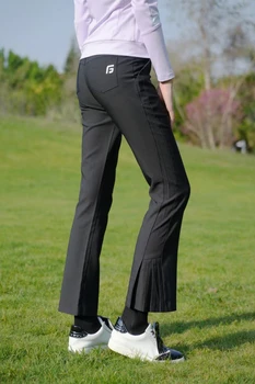 Yaz Golf kadın Flare slim fit pantolon Kadın ince pantolon Kadın streç çabuk kuruyan golf pantolon kadın