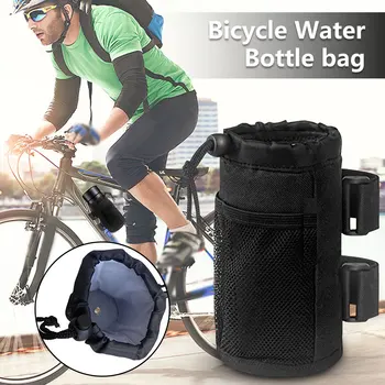 1 adet Bisiklet Bardak Çanta Bisiklet Bisiklet Bisiklet Gidon Su Şişesi İçecek Çanta Kılıfı Bardak Tutucu Bisiklet Taktik Su Şişesi Kılıfı