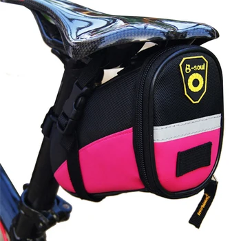 B-soul Taşınabilir Su Geçirmez bisiklet selesi Çantası Taşınabilir Bisiklet Koltuk Kılıfı Bisiklet Kuyruk çanta Arka Pannier Bisiklet Aksesuarları