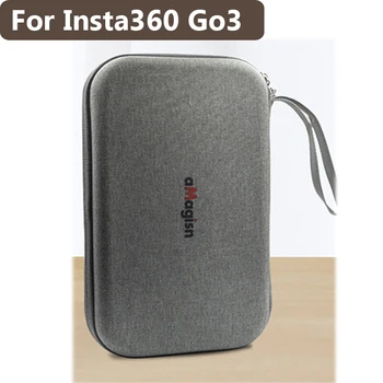 Saklama kutusu için Insta360 GO 3 Taşınabilir Çanta Koruyucu Kutu Taşıma Çantası Insta360 GO 3 Eylem Kamera Aksesuarları