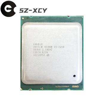 Intel Xeon E5-2640 E5 2640 2.5 GHz Altı Çekirdekli Oniki İplik CPU İşlemci 15M 95W LGA 2011