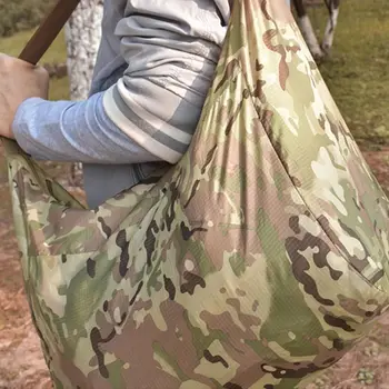 Sırt çantası Tote Kılıfı Açık Kamp saklama çantası Yürüyüş Tırmanma Kılıfı omuz çantaları Çanta Kamp Katlanabilir Çanta