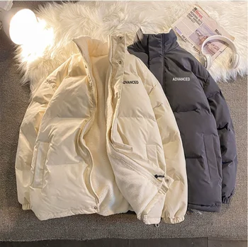 2023 Kadın Sahte Kuzu Polar sonbahar ceket portmanto Yaka çiftin Uzun Kollu Kalın Parka Moda Ceket Ceket Tops
