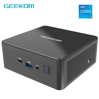 GEEKOM Mini IT8 Intel ı5-8259U Windows 11 Pro RAM 8 GB SSD 256 GB Mini Masaüstü Bilgisayarlar HDMI2.0 4 K UHD / Çift WiFi / BT / USB 3.2