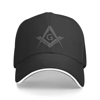 Özel Mason Logo Beyzbol Şapkası Açık Kadın erkek Ayarlanabilir Masonik Mason Masonluk Baba Şapka Sonbahar