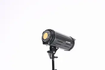 150W Video Odak ışığı 5600K Günışığı kısılabilir yuvarlak LED video ışığı Fotoğraf Uzaktan Kumanda Video Kayıt Stüdyosu