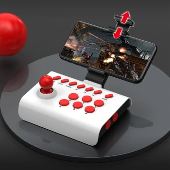 Taşınabilir Oyun JoystickGame Denetleyici 3 Bağlantı Modları Hassas Hassas Gamepad Desteği Turbo Seri Gönderme Anahtarı/PS4 / 3