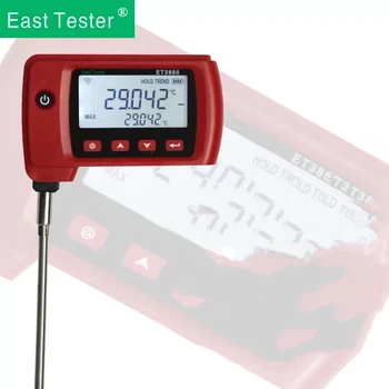 ET3860B-60 ~ 180c Sıcaklık okuma için yüksek hassasiyetli taşınabilir monte referans termometre