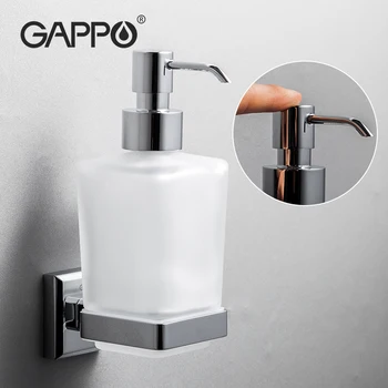 GAPPO pompalı sabunluk Duvara Monte Sıvı Sabunluk El Losyonu Şişesi Otel Mutfak Sabunluk Pompası Sabun Tasarrufu 500ml