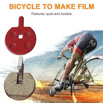 1 Çift Yarı Metalik MTB dağ bisikleti disk fren Balataları Bisiklet Bisiklet Parçaları