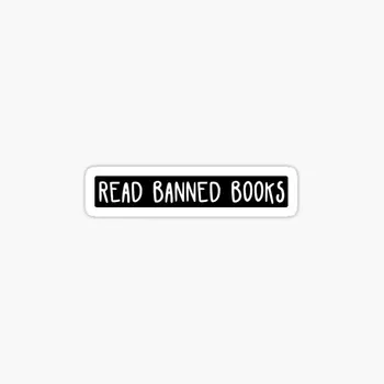 Okuma Yasaklı Kitaplar 5 ADET Çıkartmalar Çıkartmalar Arka Plan Anime Süslemeleri Bagaj Ev Komik Çocuk Sevimli Araba Dekor Oturma Odası