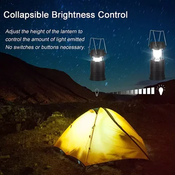 Teleskopik El Güç Kamp Çok Fonksiyonlu Fener Balıkçılık Banka El Feneri yürüyüş Lambası Acil Güneş
