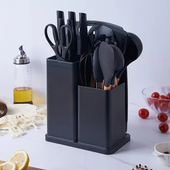 Silikon pişirme aracı Setleri toksik Olmayan Pişirme Pişirme mutfak gereçleri Eşyaları Kürek Kazıyıcı Fırça Maça Çırpma Turner Tutucu ile