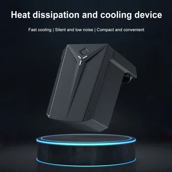 Oyun Konsolu Radyatör 2000mAh Soğutma Sistemi Tip-C Şarj Edilebilir Soğutucu Soğutucu Fan Oyun Aksesuarları Buhar Güverte