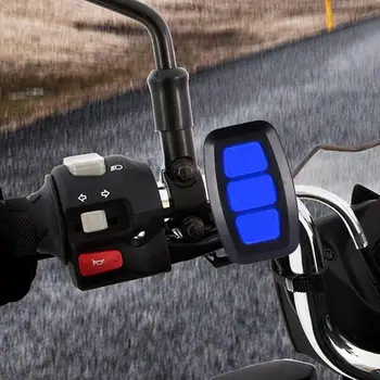 Bluetooth Araba Kablosuz Medya Düğmesi Araba motosiklet bisiklet direksiyon MP3 Kablosuz Su Geçirmez Ses Adaptörü Uzaktan Kumanda