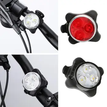 Usb Arka Lambası parlak led bisiklet ışığı Seti Usb Şarj Edilebilir Ön Arka ışıkları Mtb Yol Bisikleti Dönüş Sinyali Uyarı Bisiklet
