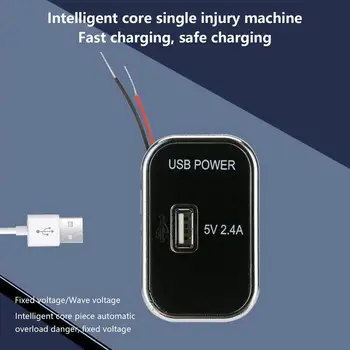 USB araç şarj soketi Su Geçirmez Hızlı şarj portu araç şarj Soketi USB şarj aleti Çıkış Paneli Oto Karavan Aksesuarları