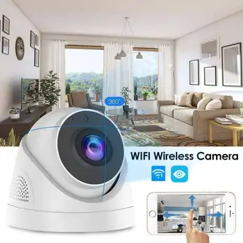 1080P IP Kamera Wifi Video Gözetim Kamera CCTV HD Gece Görüş İki Yönlü Ses Bulut Akıllı ev kamerası Desteği 32G TF Kart