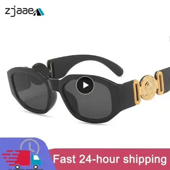 1~10 ADET moda güneş gözlükleri Bayanlar Klasik Retro Metal Poligon Çerçeve sürüş gözlükleri Erkekler Trend Marka Tasarımcı Gözlük UV400